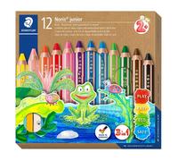 Staedtler Crayon de couleur Chunky Buddy 3-en-1 (12)