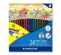 Staedtler – Crayon de couleur Noris – couleurs assorties – Pack de 24