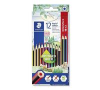 STAEDTLER Crayon de couleur Noris colour 10 + 2 étui en carton