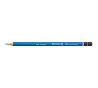 Staedtler Crayon Mars Lumograph F bleu particulièrement résistant