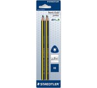 STAEDTLER Crayon NC jumbo 2 ST Carte blister HB triangulaire