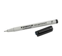 STAEDTLER Crayon pour film Lumocolor non-perm F noir 10 pièces