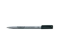 STAEDTLER Crayon pour film Lumocolor non-perm M noir 10 pièces