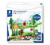 Crayons de couleur - STAEDTLER - 146C - 72 couleurs - Mine douce 3 mm - Design Journey
