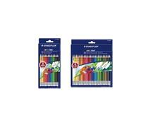 STAEDTLER - Crayons de couleur NORIS CLUB gommables, étui de 24 G