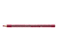 Staedtler Crayons de couleur Noris colour jumbo, forme triangulaire ergonomique, mine incassable et souple, fabriqué en bois recyclé, trait de couleur intense, 12 crayons de couleur bordeaux dans un