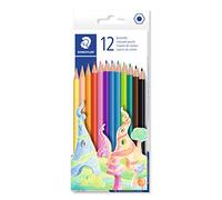 Staedtler, Crayons de couleur sans bois, Lot de 12 crayons aux couleurs assorties, 175 C12