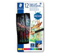 STAEDTLER Crayons de couleur ultra-doux - 12