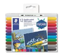 STAEDTLER D.Spitze stylo fibres textiles - 12 pièces