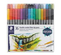 STAEDTLER Design Journey Marker à double extrémité en fibre - couleurs -36U-