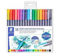 Staedtler Design Voyage Double Pointes Pinceau Aquarelle Stylos Dessin Écrire