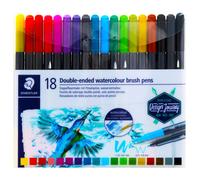 Staedtler Design Voyage Double Pointes Pinceau Aquarelle Stylos Dessin Écrire