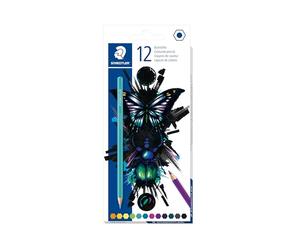 Staedtler - Etui carton 12 crayons de couleur - Assortis - Edition Cool & Cute - 146 C12 E1