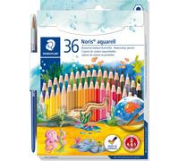STAEDTLER Etui en carton Buntstift Noris aqua 36pcs