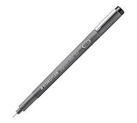 STAEDTLER Feutre à pointe fine pigment liner, noir, largeur de tracé 0,2 mm