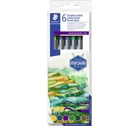 STAEDTLER Feutre double "Asie" étui carton 6 pièces