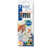 STAEDTLER Feutre double "Australie" étui carton 6 pièces