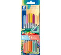 STAEDTLER Feutre double Edition 2 étui carton 6 pièces