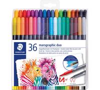 STAEDTLER Feutre double marsgrahic duo étui de 36 pièces