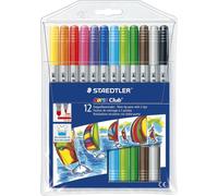 STAEDTLER Feutre double Noris Club, étui de 12 pièces