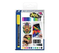 Staedtler Feutre Lumocolor 317 M 1 Mm 10 Unités