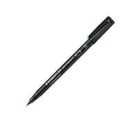 STAEDTLER Feutre multi-usages pour support lisse LUMOCOLOR Encre noire permanente Pointe superfine 0,4mm