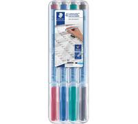 Staedtler Feutre pour transparent Lumocolor 305M WP4-1 multicolore (pas de possibilité de choisir la couleur)