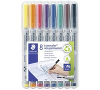 Staedtler Feutre pour transparent Lumocolor M non-permanent 315 315 WP8 bleu,
