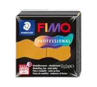 STAEDTLER FIMO 8040-17 Pâte à modeler professionnelle 8040 à durcir, spécialement conçue pour les professionnels et les artistes, produit unique ocre