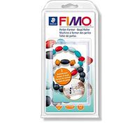 STAEDTLER FIMO 8712 Machine à perles - 3 formes | Façonne des perles bicônes, olives & rondes en pâte polymère, avec notice - pour bijoux DIY - Art.-Nr. 8712