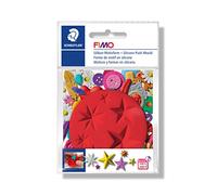 STAEDTLER - Fimo Accessoires - Moule flexible en silicone - Motif Etoiles - Diamètre 7 cm - 8725 20