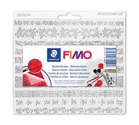 STAEDTLER - Fimo Accessoires - Plaque de texture pegboardable - Motif Ornements - 8744 17