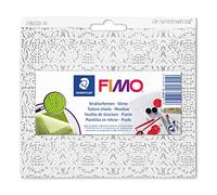 STAEDTLER - Fimo Accessoires - Plaque de texture pegboardable - Motif Prairie - 8744 12