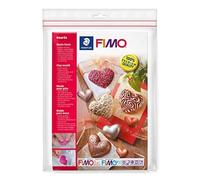 STAEDTLER - Fimo Accessoires - Polybag 1 moule - 8 Motifs Coeurs 5 x 6 cm - 8742 26
