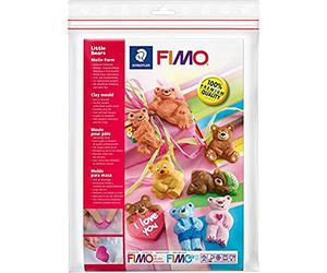 STAEDTLER - Fimo Accessoires - Polybag 1 moule - 8 - Motifs Oursons 6 x 3 cm - 8742 03