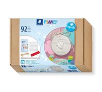 STAEDTLER FIMO air 81 Keepsake Set - 125 g, séchant à l'air | Avec outils de modelage, jeu de tampons et ficelle de jute - modelable immédiatement - Réf. 81 SET 03