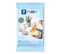 STAEDTLER FIMO air 8103 - Gris, 250 g, pâte à modeler | Séchage à l'air, prête à l'emploi, malléable - matières premières naturelles - Réf. 8103-80