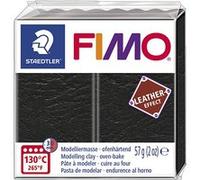 Staedtler Fimo argile à modeler à effet d'apprentissage noir Noir