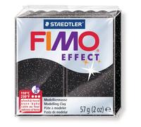 STAEDTLER - Fimo® effect - Pain pâte à modeler - 57 Grammes - Effet pierre noir poussière d'étoile - 8020-903