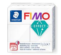 Pâte polymère - Fimo - Effect Translucide - Blanc 815 - 57 g - Se durcit au four