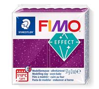 STAEDTLER - FIMO effect - Pain pâte à modeler 57 g effet galaxie violet - 8010-602
