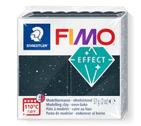 STAEDTLER FIMO Effect- Pain pâte à modeler 57 Grammes - Effet granit noir - 8010-903