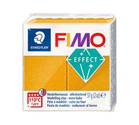 STAEDTLER - Fimo® effect - Pain pâte à modeler - 57 Grammes - Effet métallique or - 8020-11