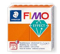 STAEDTLER FIMO Effect- Pain pâte à modeler 57 Grammes - Effet orange métallique - 8010-41