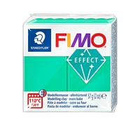 FIMO EFFECT pâte à modeler durcissant au four vert transparent 57 g