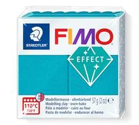 STAEDTLER FIMO Effect- Pain pâte à modeler 57 Grammes - Effet turquoise métallique - 8010-36