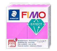 STAEDTLER - Fimo® effect - Pain pâte à modeler - 57 Grammes - Violet fluo - 8010-601