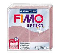Staedtler - Fimo Effect - Pain Pte à Modeler 57 g Effet Nacrée Rose