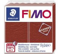Staedtler Fimo effet d'apprentissage modelage d'argile rouille rouille brun Marron G