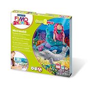 Staedtler Pâte à modeler Fimo Kids Form&Play Les sirènes – 4x42 g assortis + outil & décor